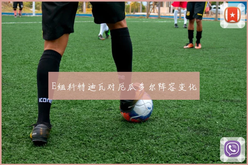 E组科特迪瓦对厄瓜多尔阵容变化